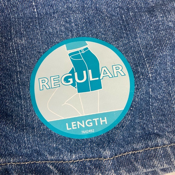 NWT Lee Riders Denim Jean Shorts sz 14 M Mid Stone Five Pocket - Picture 3 of 9